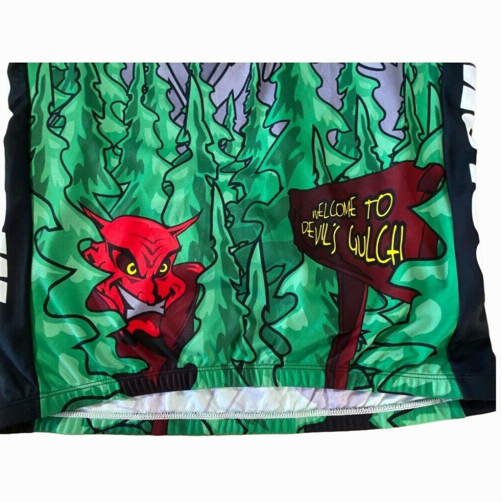 Sugoi Medium Devils Gulch MS Cycle Spin Jersey Zip - Picture 12 of 12
